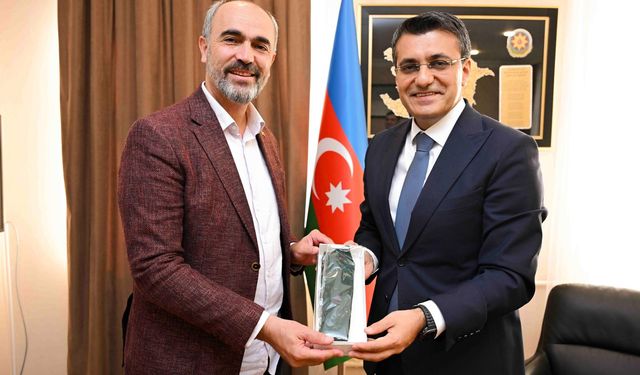 TÜSF Başkanı Türkmen'den Azerbaycan Temasları