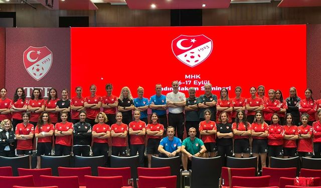MHK Kadın Hakem Semineri’nde Eğitim ve Uygulama