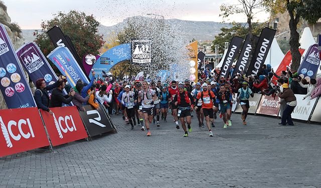Kapadokya'da Ultra Trail Koşusu ile ivme kazanıyor