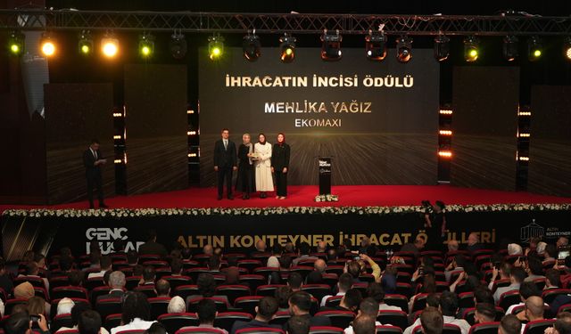 Ekomaxi’den büyük başarı: Mehlika Yağız’a ihracat ödülü
