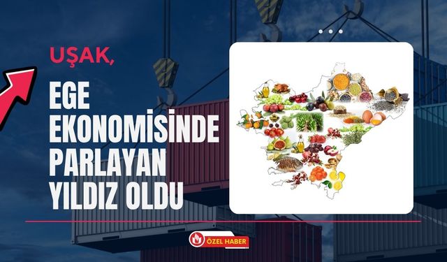 Uşak, Ege Ekonomisinde Parlayan Yıldız Oldu