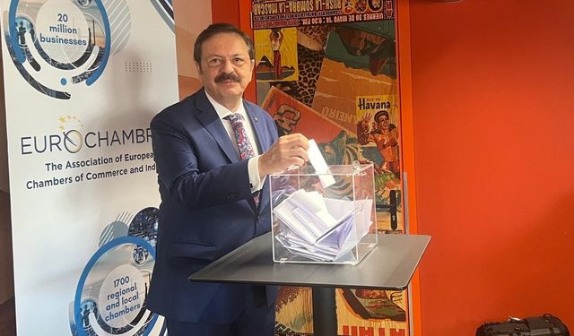 Hisarcıklıoğlu Yeniden Eurochambres Başkan Vekili Oldu