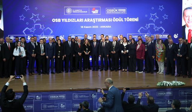 5. OSB Yıldızları Ödül Töreninde Sanayinin Dev Buluşması