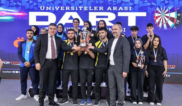 Üniversiteler Arası Dart Şampiyonası’nda Zafer İnönü’nün!