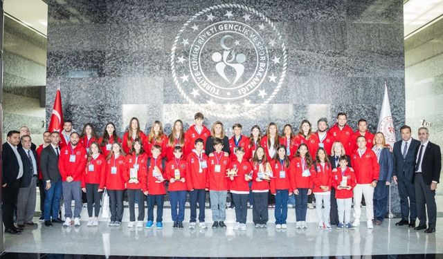 Madalya Kazanan Milli Yelkenciler Ankara’da