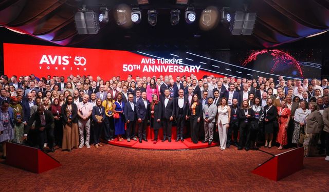 Avis Türkiye 50. Yılını Uluslararası Organizasyonla Kutladı