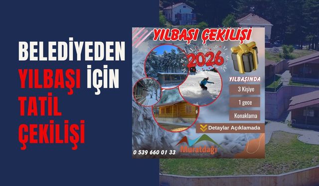 Belediyeden Yılbaşı İçin Tatil Çekilişi