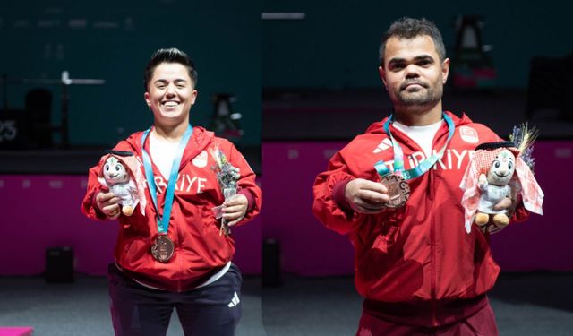 Para Halterde Millilerden Çifte Bronz Başarısı