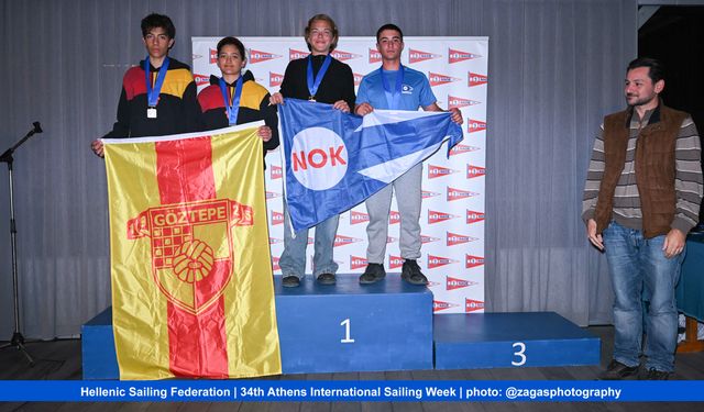 Athens Sailing Week’te Türk Sporcular Parladı