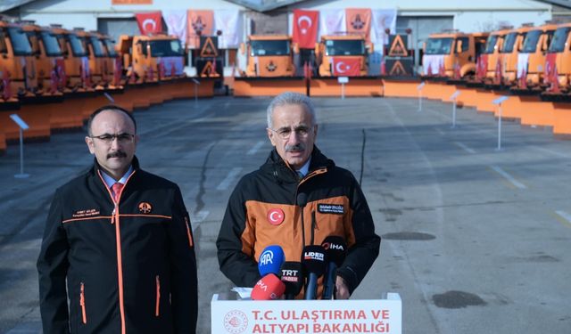 Karla mücadeleye 2,2 milyarlık araç desteği sağlandı
