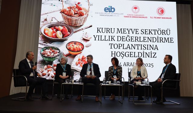 Kuru Meyve Sektörü 2025 Bilançosunu İzmir’de Değerlendirdi