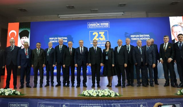 OSBÜK 23. Genel Kurulu Üretim Gündemiyle Toplandı