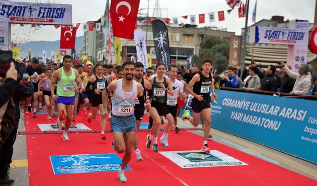 Osmaniye’de İlk Uluslararası Yarı Maraton Heyecanı