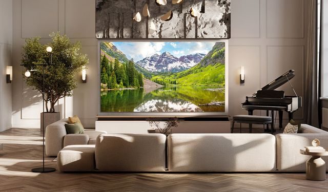 LG'nin 136'' Micro LED Magnit ile Lüks Ev Sinema Dönemi Çağı