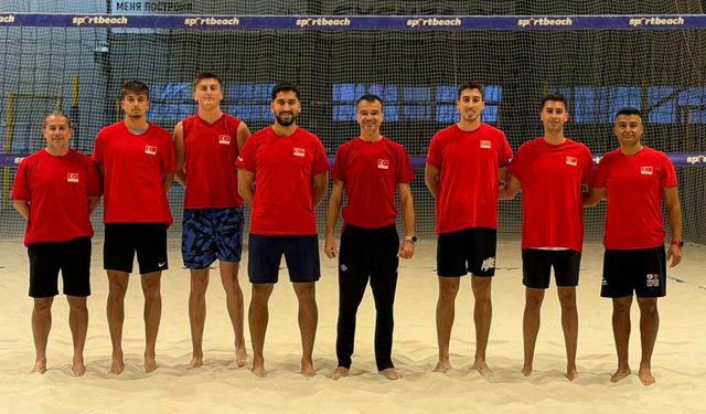 Plaj Voleybolu Erkek Milli Takımı Moskova’da Kampa Girdi