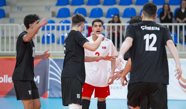 U18 Erkek Milliler Kosova’yı Set Vermeden Geçti