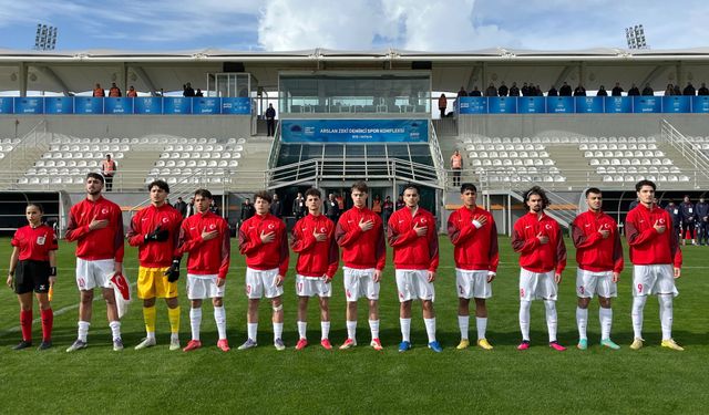 U19 Milliler, Özbekistan’ı Antalya’da 3-2 Yendi
