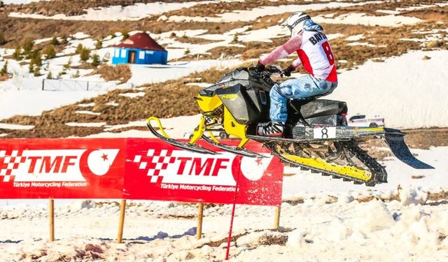 Rize, Dünya Kar Motosikleti Şampiyonası’na Ev Sahibi