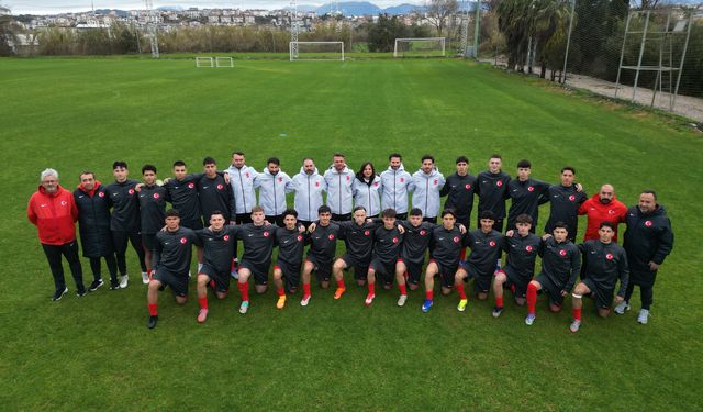 U16 Milli Takımı Dostluk Turnuvası İçin Antalya’da Hazırlık!