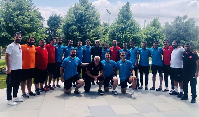 B1 Futbol Erkek Milli Takımı Denizli Kampına Giriyor