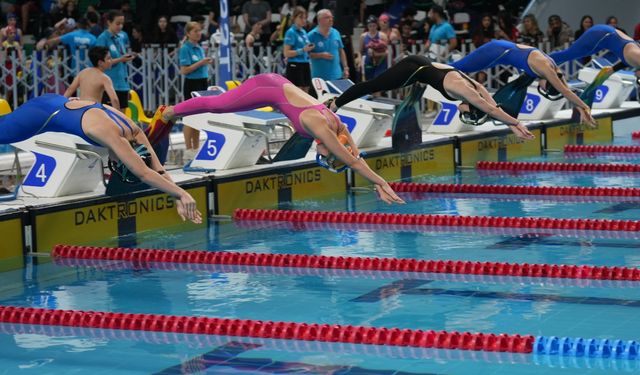 Paletli Yüzme Türkiye Şampiyonası Konya’da Tamamlandı