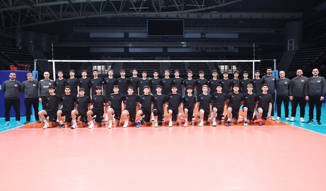 Erkek Milli Takımlar Gelişim Kampı Ankara’da Yapıldı