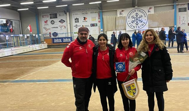 Bocce (Volo) Milli Takımımızdan Fransa’da Büyük Başarı