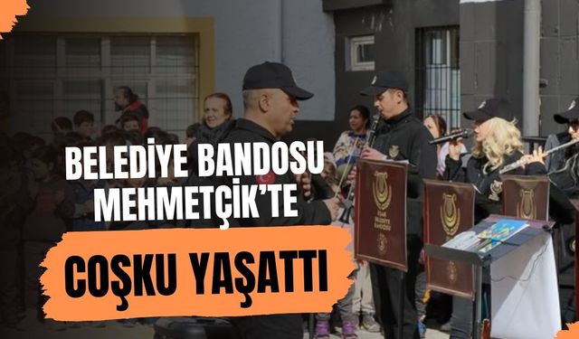 Belediye Bandosu Mehmetçik’te Coşku Yaşattı