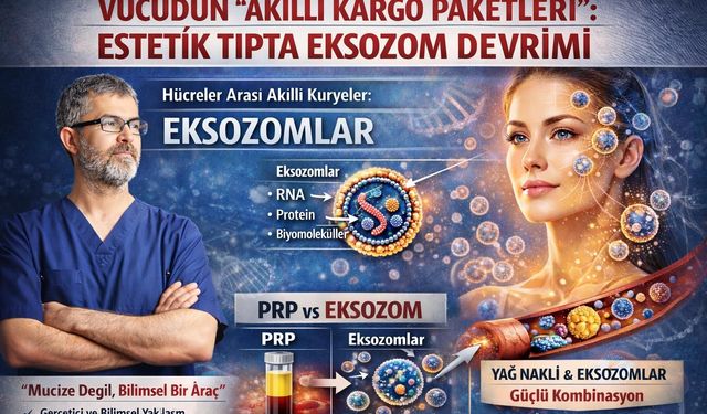 Eksozomlar Estetik Tıpta Yeni Nesil Biyolojiyi Başlattı