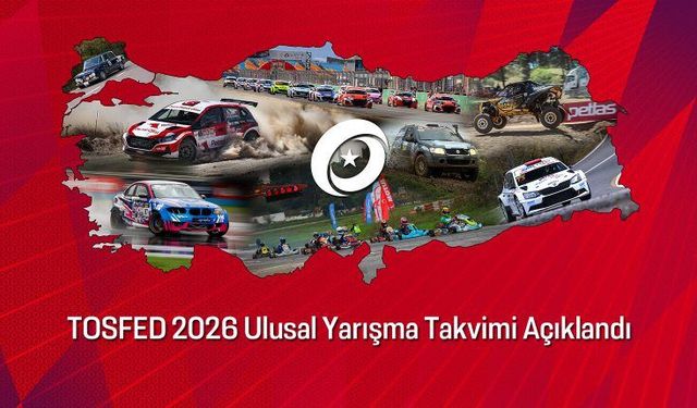 2026 Ulusal Otomobil Sporları Yarışma Takvimi Açıklandı