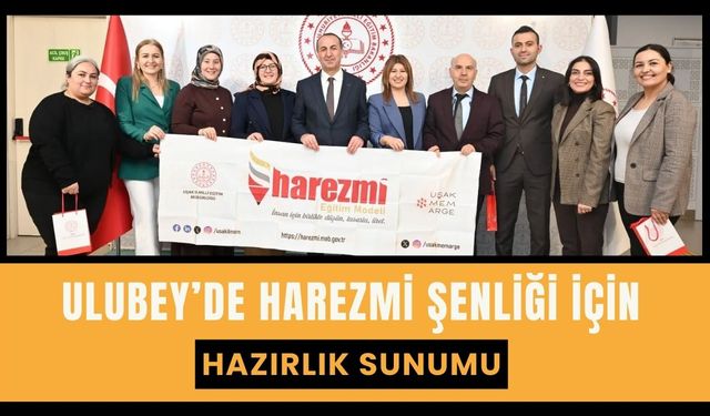 Ulubey’de Harezmi Şenliği İçin Hazırlık Sunumu