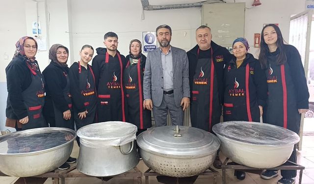 Simav Güney’de 750 Kişilik Gönül Sofrası Kuruldu