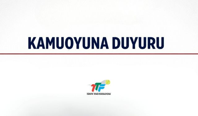 Türkiye’de ITF Turnuvaları İptal Edildi