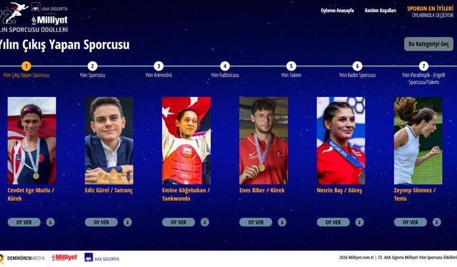 Ediz Gürel ‘Yılın Çıkış Yapan Sporcusu’na Aday Gösterildi