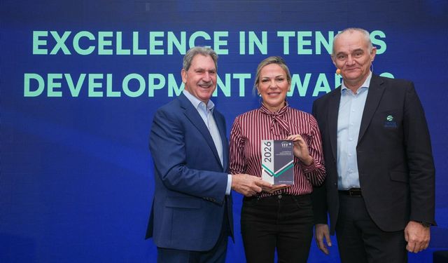 Türkiye Tenis Federasyonu’na Avrupa’dan Büyük Ödül