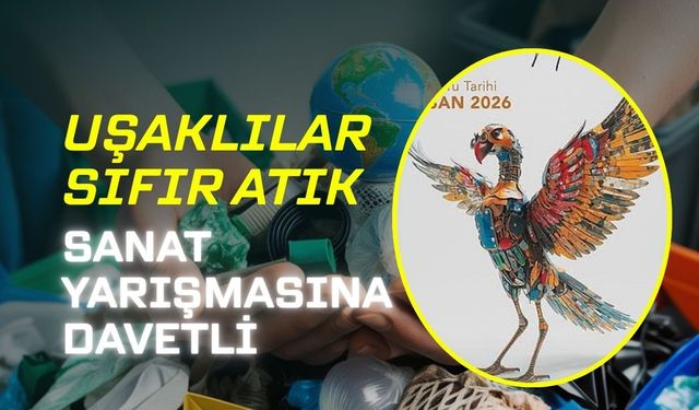 Uşaklılar Sıfır Atık Sanat Yarışmasına Davetli