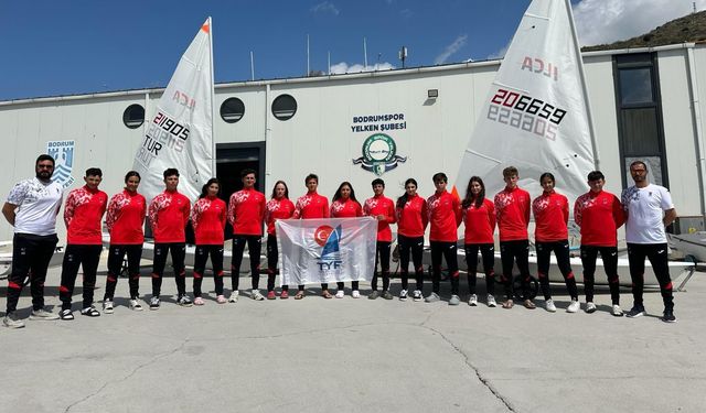 ILCA-4 Milli Takım Kampı Bodrum’da tamamlandı