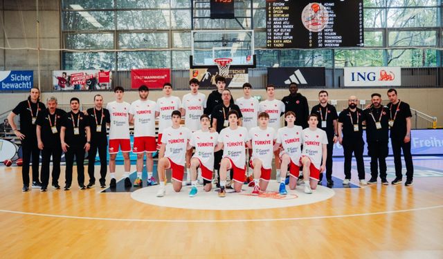 U17 Erkek Milliler Turnuvayı 8. Sırada Tamamladı