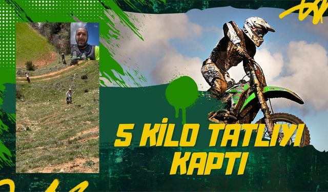 Zorlu Rampayı Çıktı, 5 Kilo Tatlıyı Kaptı