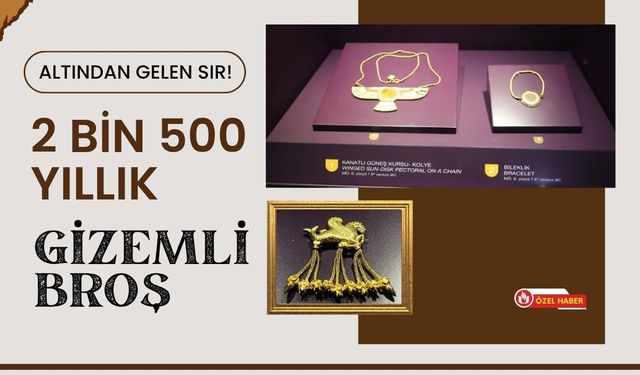 Altından Gelen Sır! 2 Bin 500 Yıllık Gizemli Broş