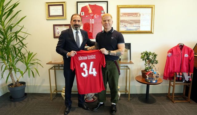 Gökhan Özoğuz’dan TFF’ye Sürpriz Ziyaret Geldi!