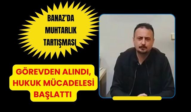 Görevden Alındı, Hukuk Mücadelesi Başlattı