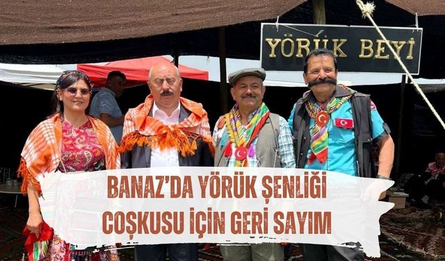 Banaz’da Yörük Şenliği Coşkusu İçin Geri Sayım