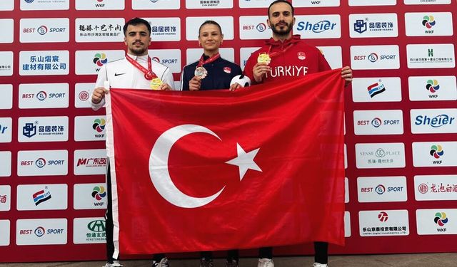 Milli Karateciler Çin’de Zirvede, 3 Madalya Geldi