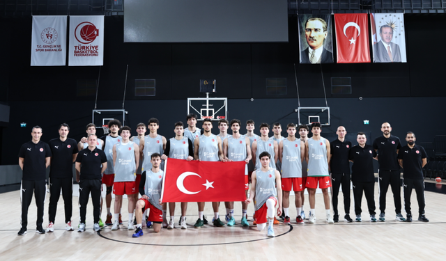 U18 Milliler Avrupa Şampiyonası İçin Kampa Girdi
