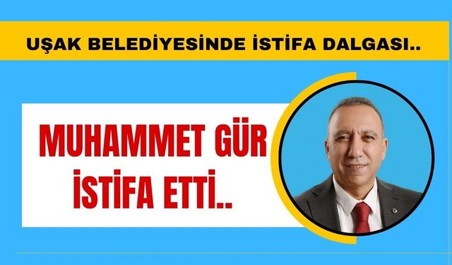 Uşak Belediyesi’nde İstifa Dalgası Başladı