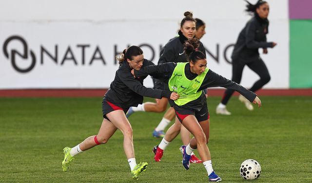 Kadın Milliler Sinop’ta Sahaya İndi: Hedef Galibiyet