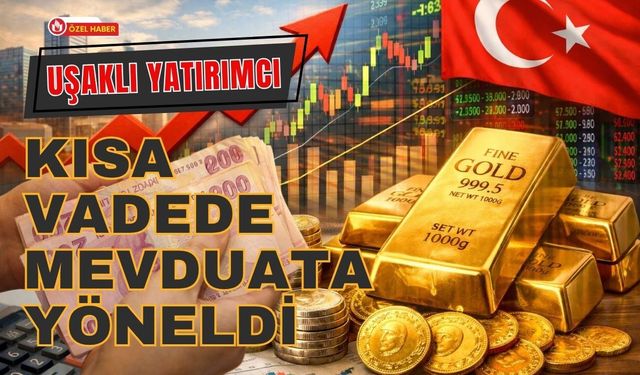 Uşaklı Yatırımcı Kısa Vadede Mevduata Yöneldi