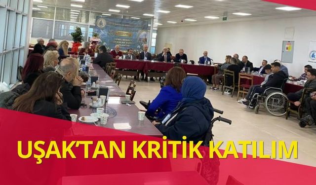 Uşak’tan Kritik Katılım: Engelli Hakları İçin Erzurum’da Buluşma