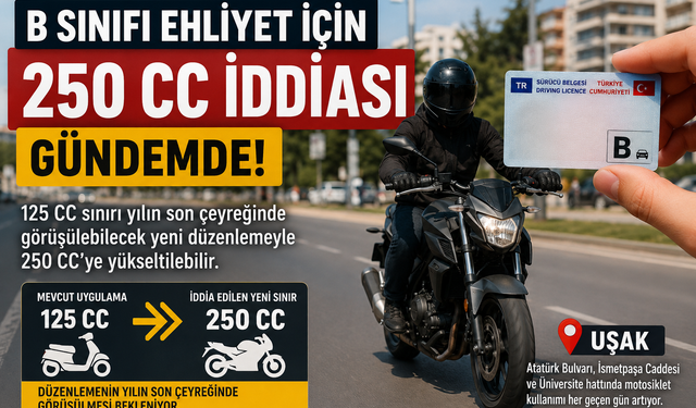 B Sınıfı Ehliyet İçin 250 CC İddiası Gündemde: Gözler Yeni Düzenlemede